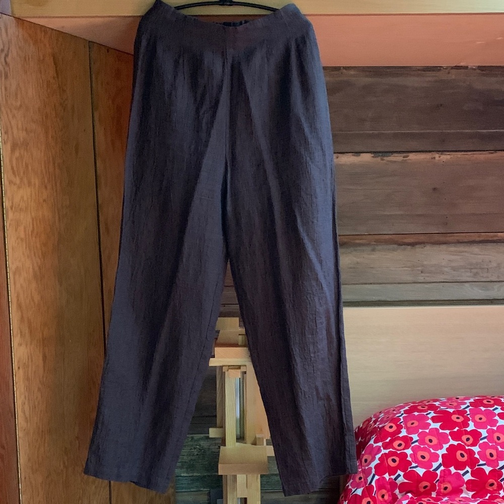 Su-Zen Women's Cropped Brown Trouser